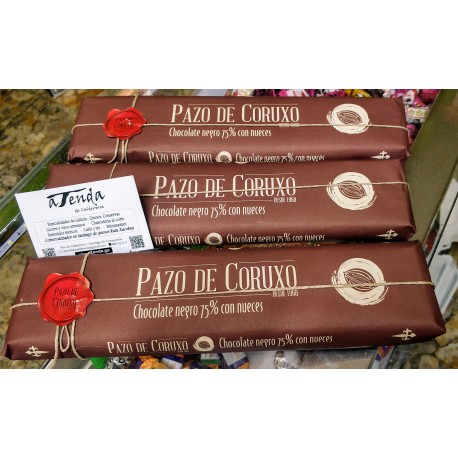 Tableta chocolate con nueces Pazo de Coruxo - 300 g