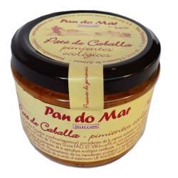 Paté de caballa pimientos ecológicos "Pan do Mar"