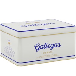 Gallegas de nata  lata 500g