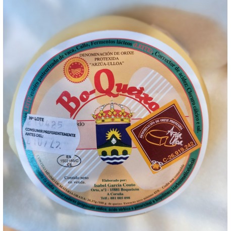 Queso Arzúa - Úlloa Meilán Sánchez   (500 g aprox)