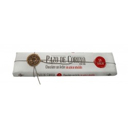 Chocolate con leche pazo de Coruxo  sin azúcar- 300g