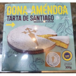 Tarta de Almendra - Manxares de Galicia (Sin gluten y sin Lactosa)