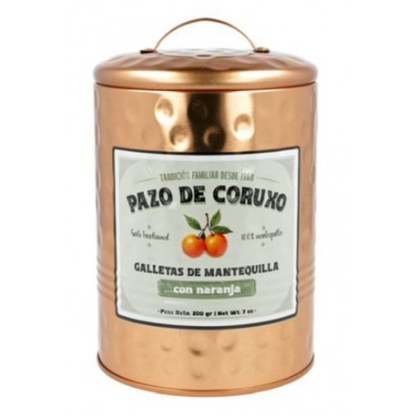 Latas Galletas de Mantequilla con limón