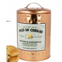 Lata Cobre  galletas mantequilla