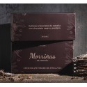 Morriñas De castaña con Chocolate negro  y Avellana