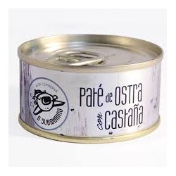 Paté Submarino Ostra con Castaña