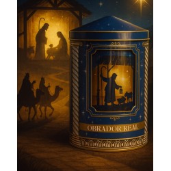 Lata Carrusel Nacimiento relleno de Milhojas